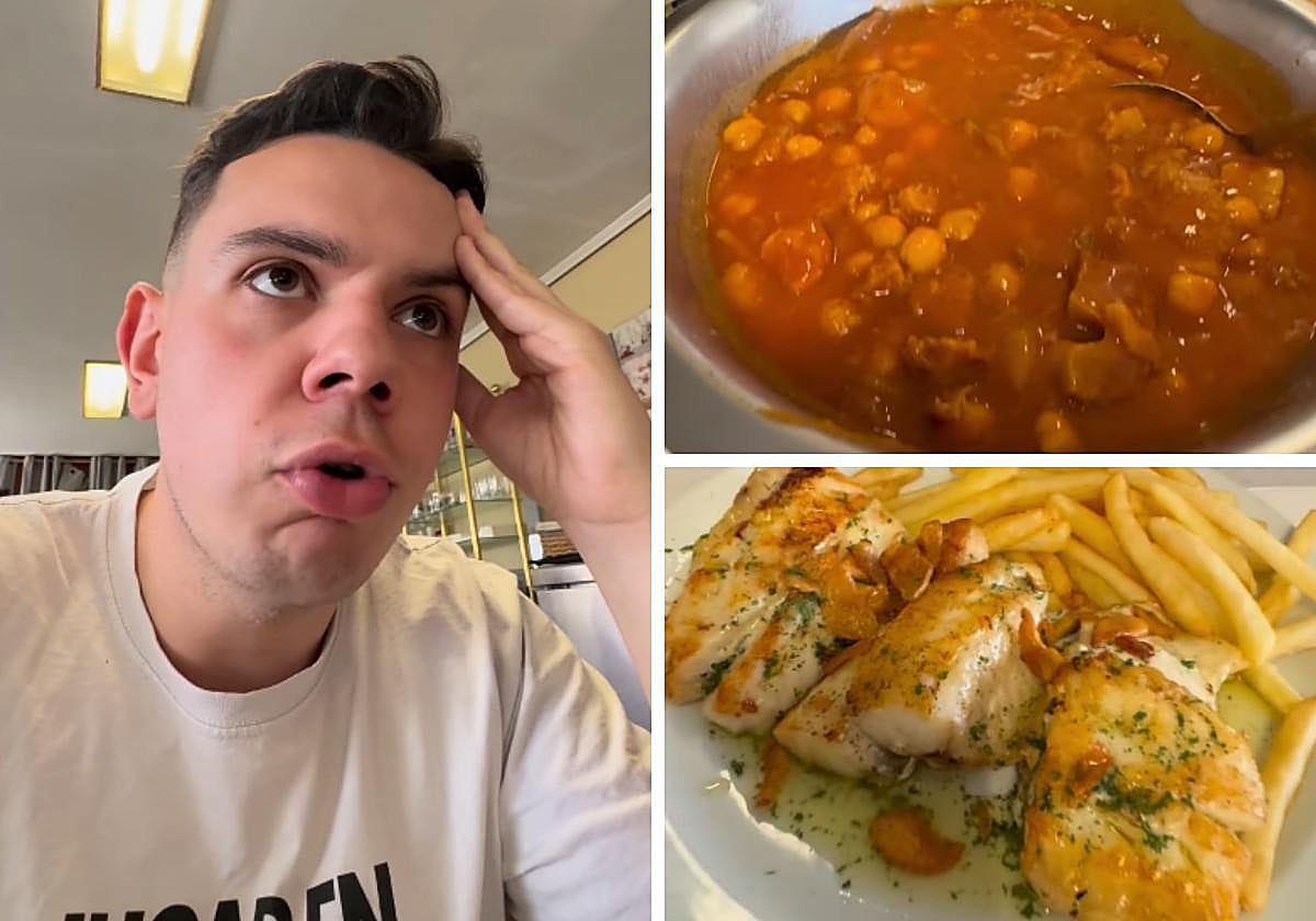 Un influencer alucina con un menú del día por 14 euros en Mungia