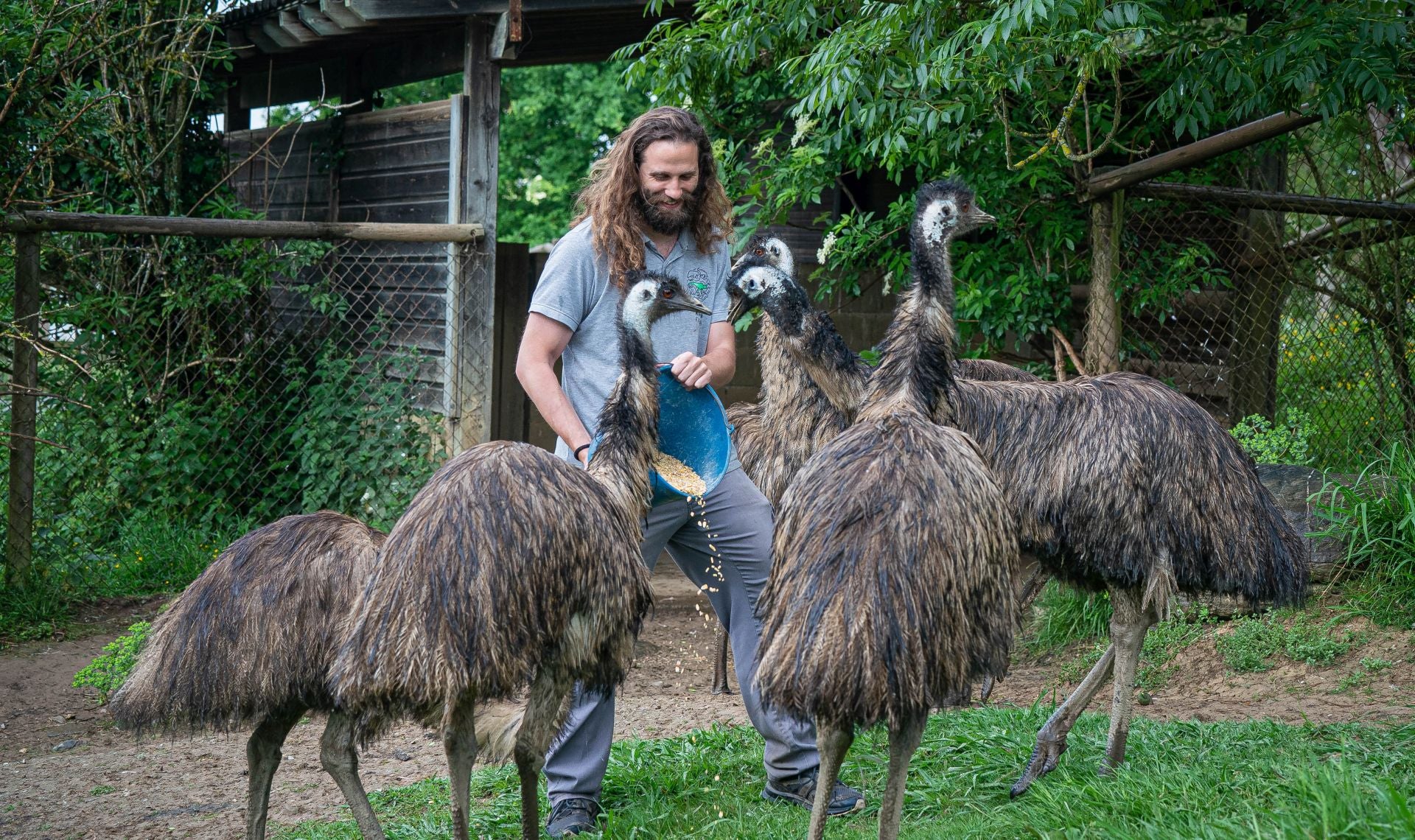 El santuario vizcaíno para la fauna que sobrevive al tráfico y al maltrato