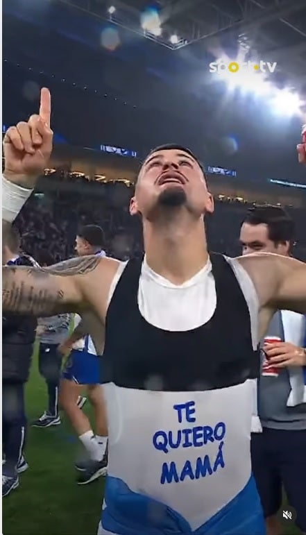 La emotiva dedicatoria de Borja Sainz a su madre recientemente fallecida tras ganar la Liga con el Oporto