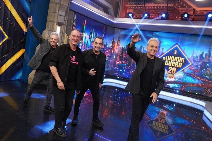 'Hombres G' desvelan en 'El Hormiguero' algunas canciones que nunca salieron a la luz
