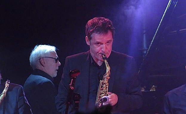 Víctor de Diego con la Barcelona Jazz Orquestra en Santander.