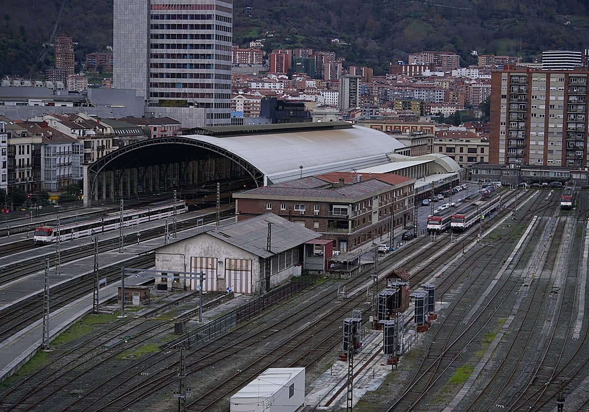 Las instituciones entierran la estación provisional de Basauri y el TAV llegará directo a Bilbao