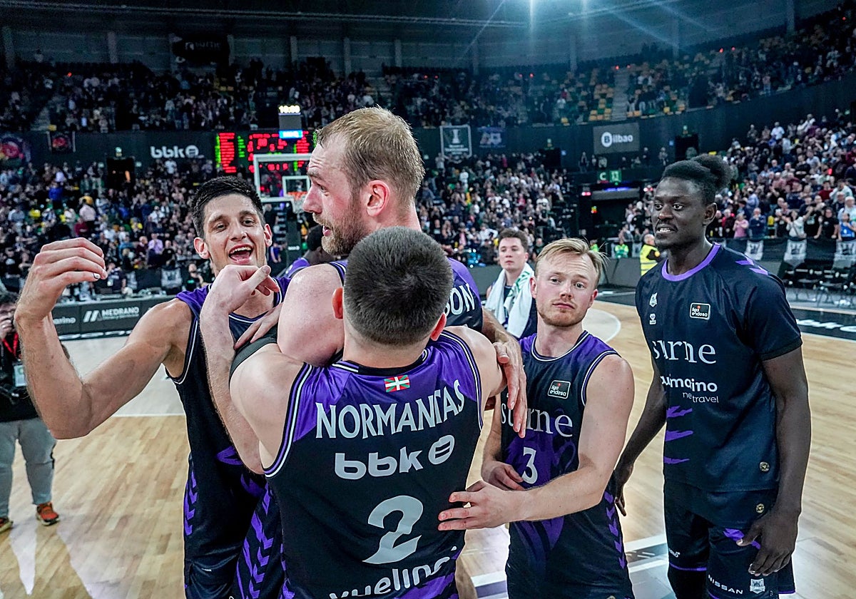 El Surne Bilbao ha firmado ya su mejor temporada en la ACB de la última década