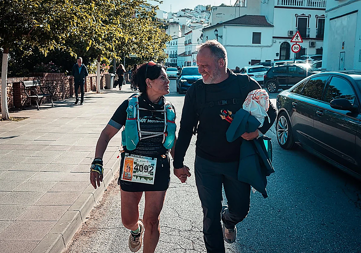 Silvia Álvarez, la madre que emocionó en los 101 kilómetros de Ronda con el dorsal de su hijo fallecido
