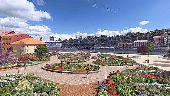 Un parque de agua, un frontón, 600 árboles, zonas ajardinadas... Así será el futuro Zorrozaurre
