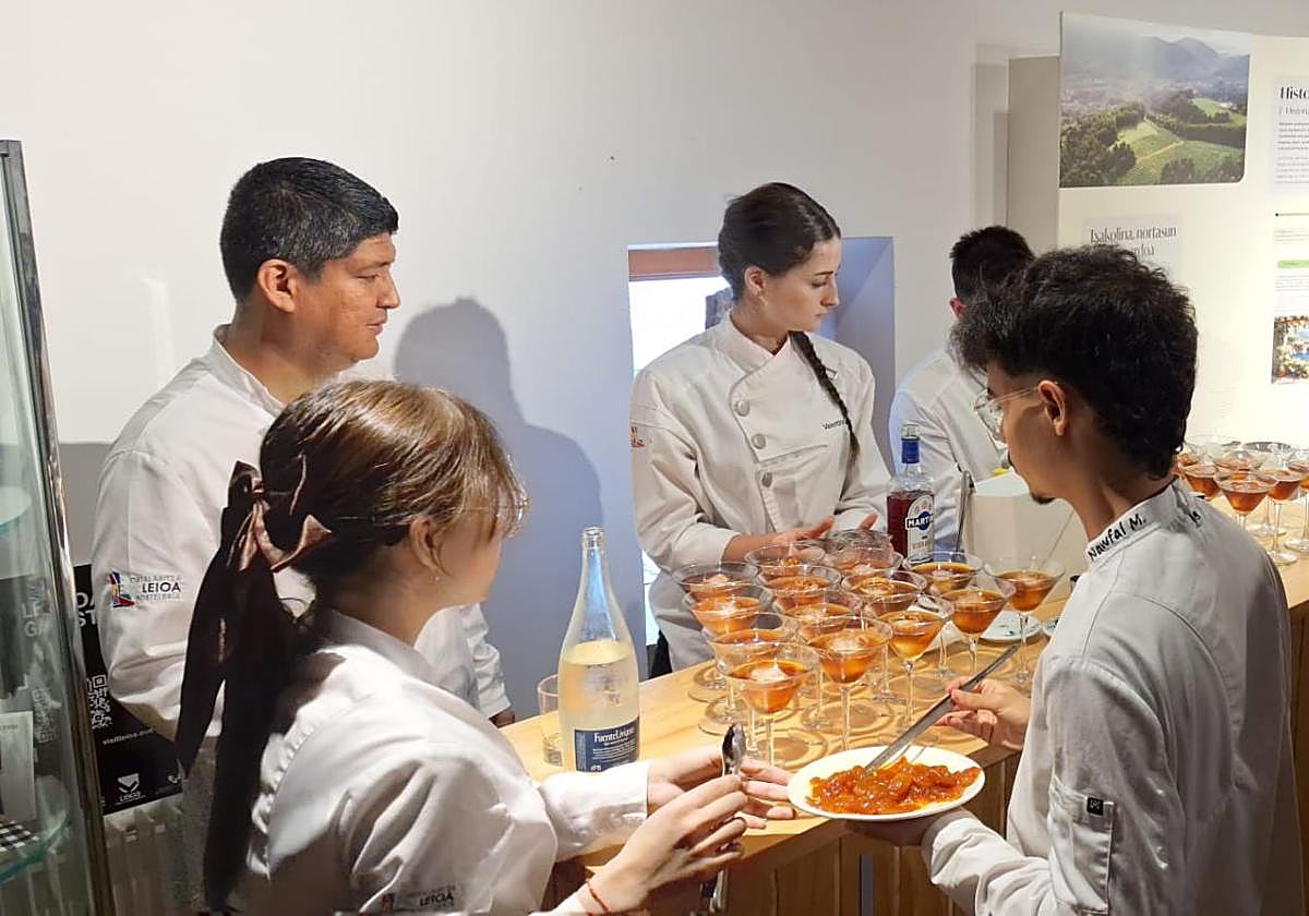 «Aplicar la ciencia a la hostelería abre la puerta a la creatividad en Leioa»