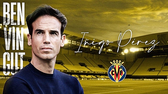 Iñigo Pérez, nuevo entrenador del Villarreal