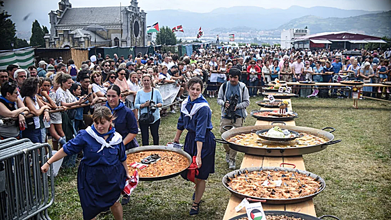 El Ayuntamiento de Getxo reduce el recinto del concurso de paellas de Aixerrota