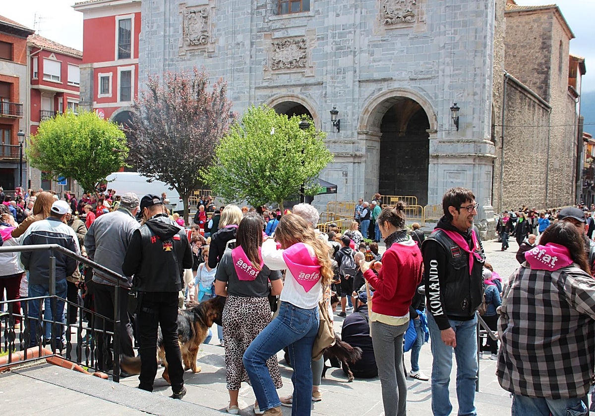 Una tirolina urbana de 100 metros será la novedad del festival solidario de Orduña