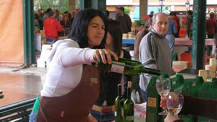 El txakoli de Urdaibai abre el sábado las ferias especiales de Gernika dedicadas al primer sector