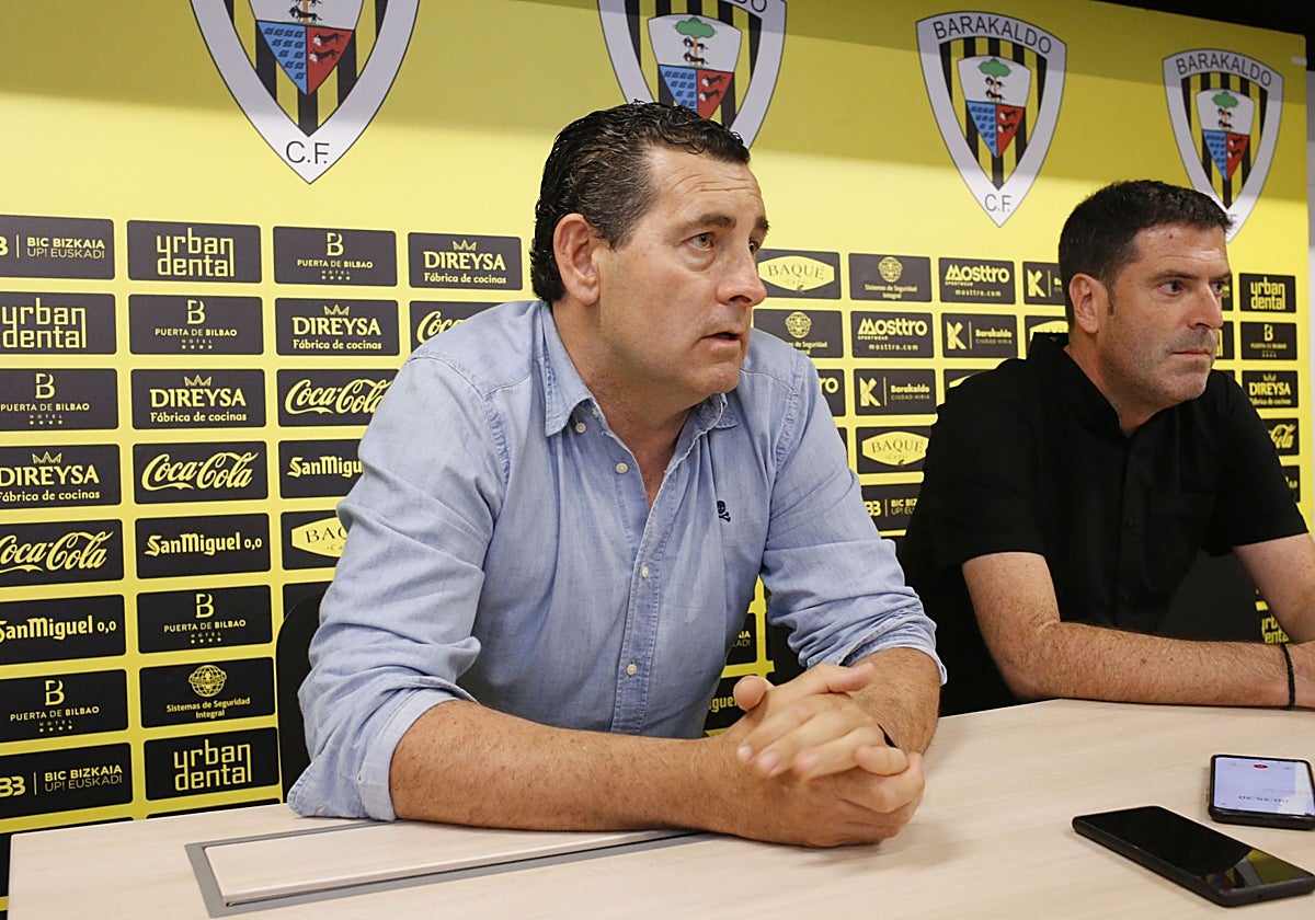 Joseba Núñez e Imanol de la Sota en una imagen de archivo.