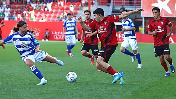 El Mirandés sería el 16º clasificado tras los 21 partidos con Muneta en la segunda vuelta