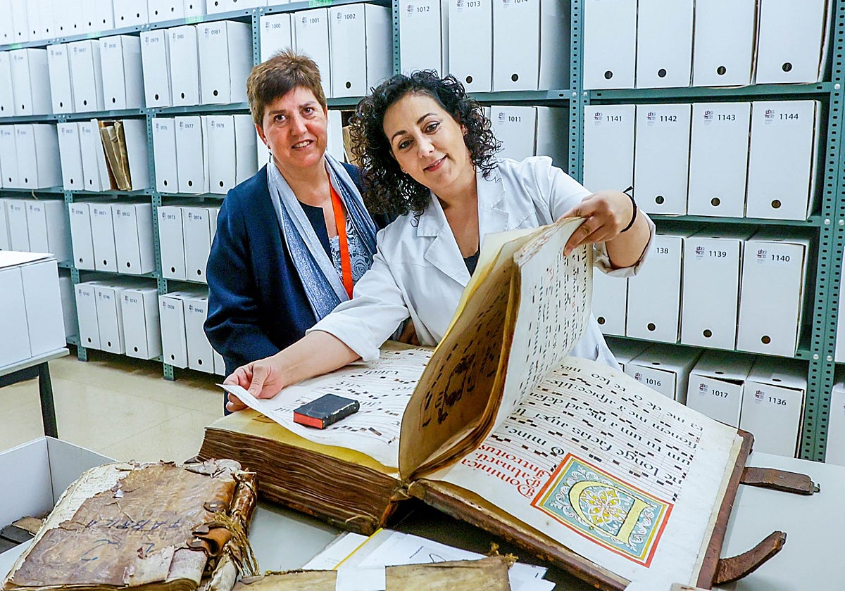 El documento que vincula a la Virgen de Begoña con el Athlet
