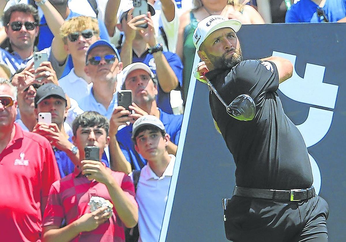 Rahm se queda a dos golpes del título en Valderrama
