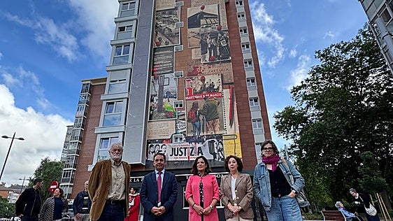 «Ver de nuevo el mural del 3 de Marzo nos genera una emoción tremenda»