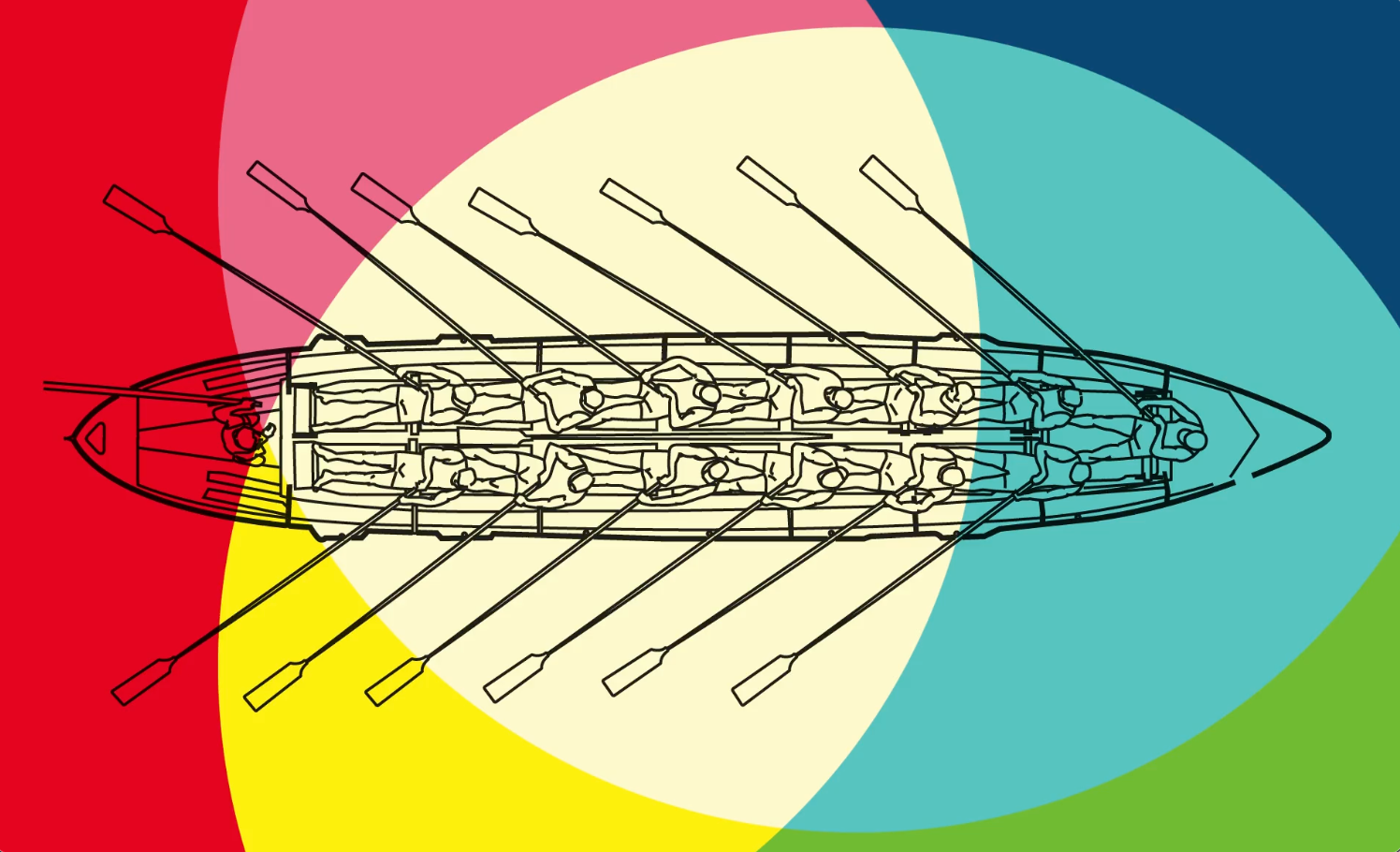 Los colores de las traineras: ¿Por qué Bermeo es azul marino y Kaiku verde y negro?