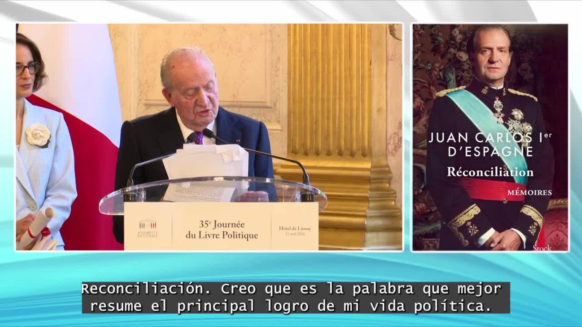 El Rey Juan Carlos vuelve a admitir