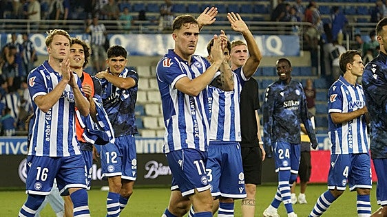 El Alavés se ilusiona con el pleno