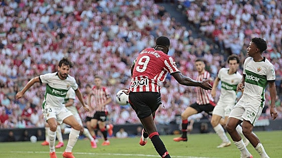 Iñaki Williams sigue su búsqueda