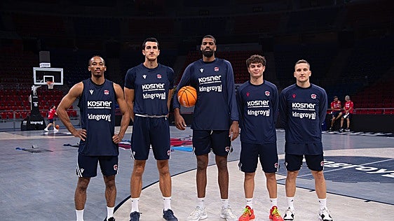 El Baskonia realiza cinco incorporaciones temporales para completar la pretemporada