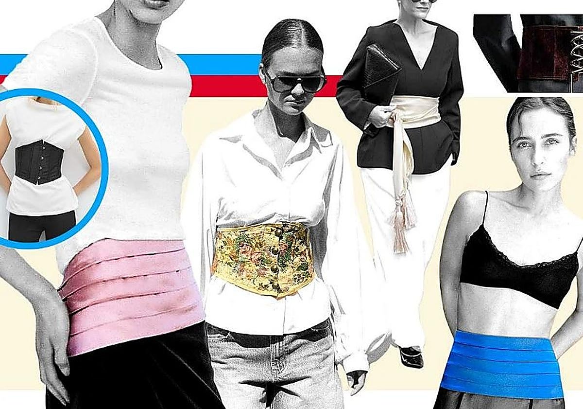 La moda otoñal: el fajín se impone