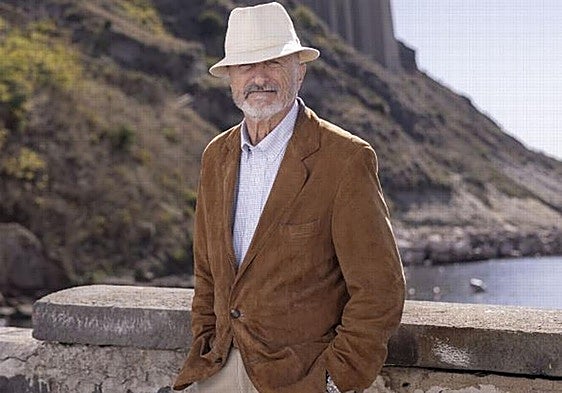 Pérez-Reverte, durante la presentación de su novela en Nápoles.