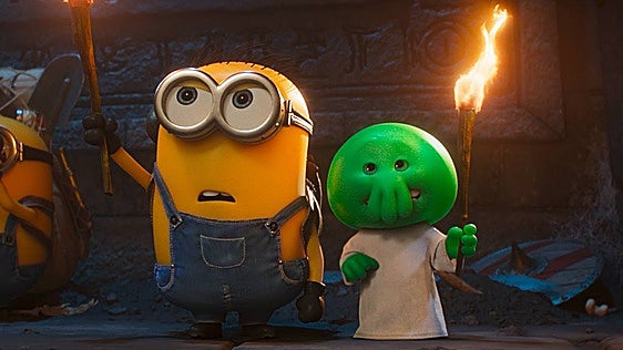 El gamberro homenaje de los Minions al séptimo arte