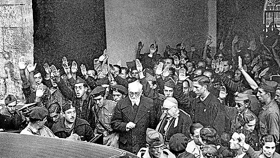 El día que empezó la agonía de Unamuno