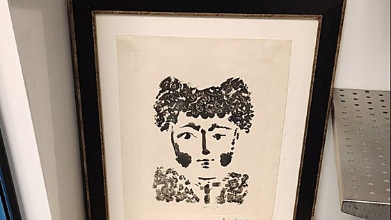 Hallan tras un desahucio en Milwaukee un grabado de Picasso sustraído en 2018