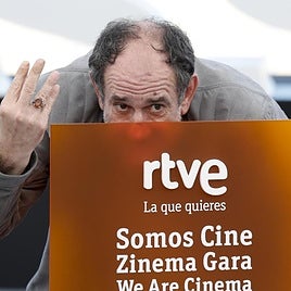 Karra Elejalde, en la presentación de la película de José Mota.