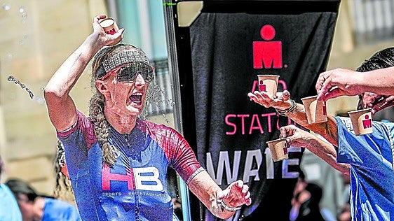 El calor, el mayor enemigo del Ironman de Vitoria