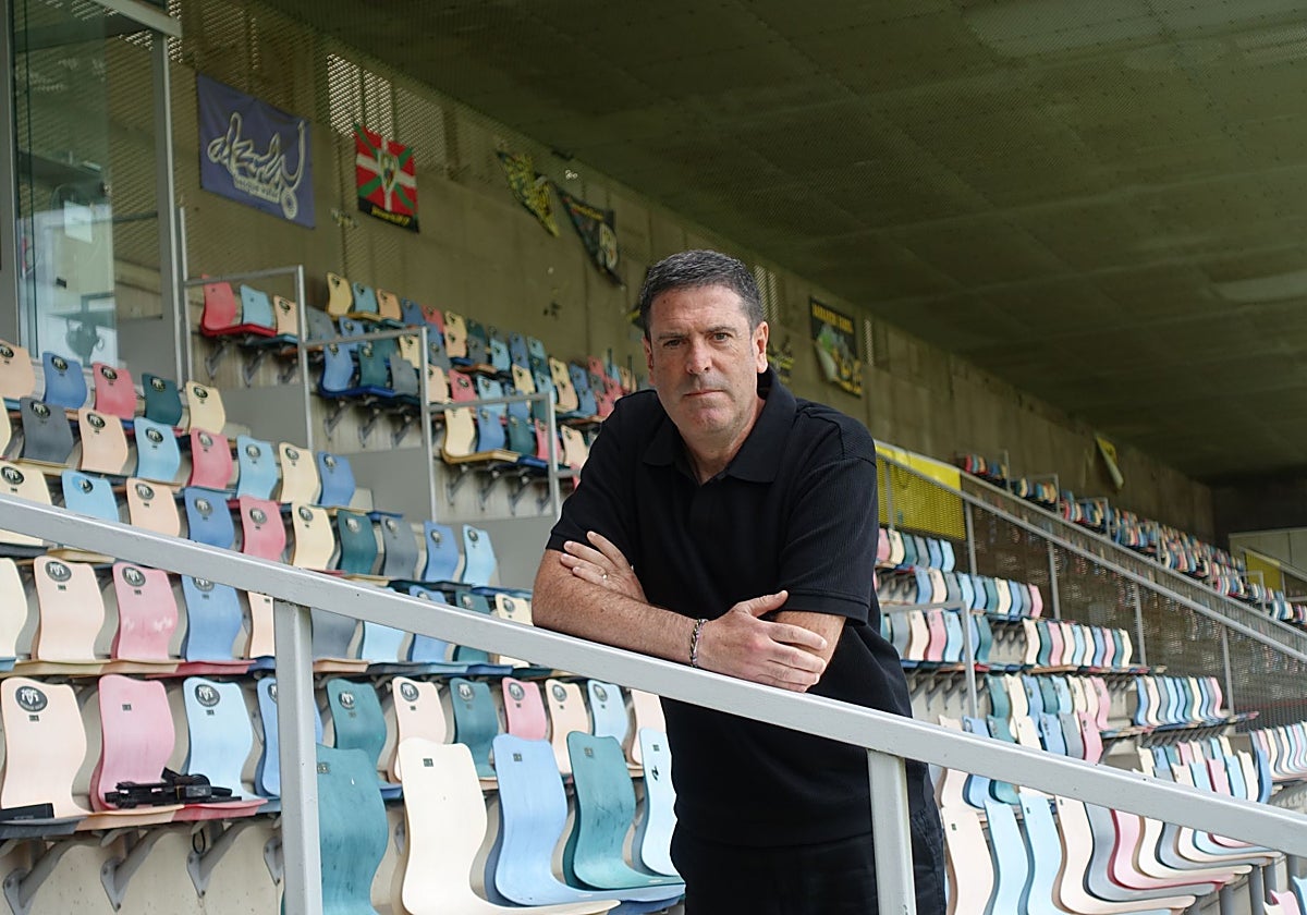 Imanol de la Sota habló de lo sucedido en Coria y del próximo partido ante el Extremadura.