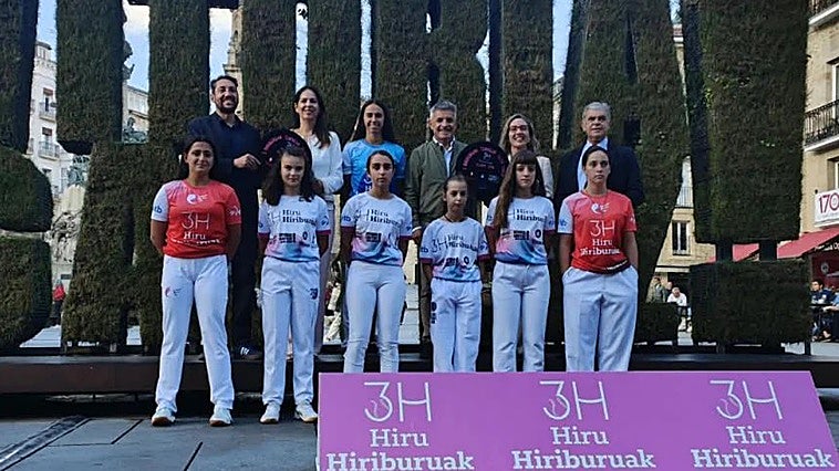 Amaia Aldai jugará de zaguera el torneo Hiru Hiriburuak de pelota a mano femenina