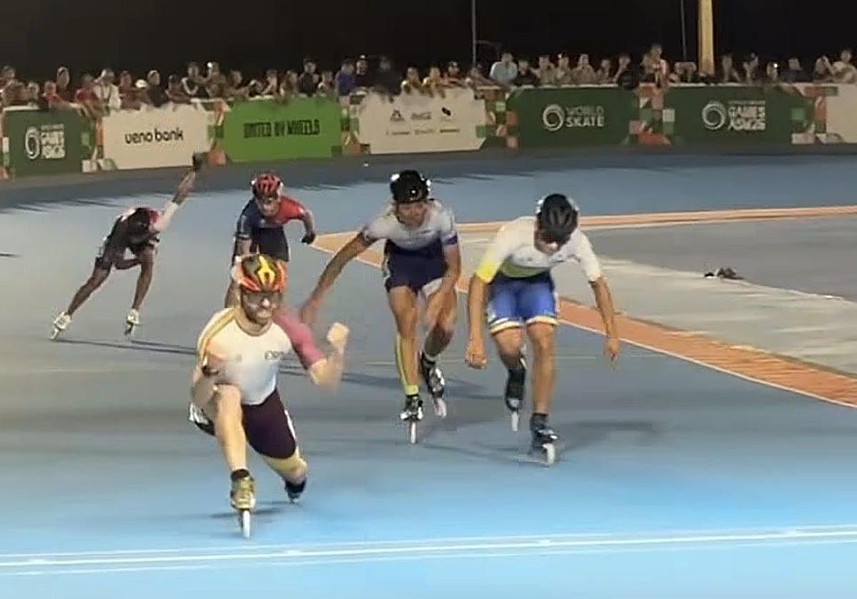 Patxi Peula Wins Gold for Spain at World Speed Skating Championships