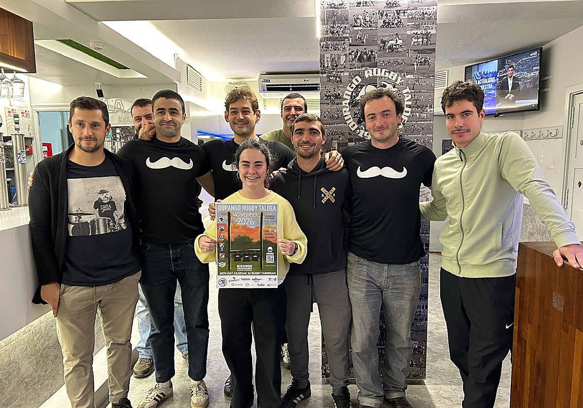 Durango Rugby Taldea launches Movember campaign