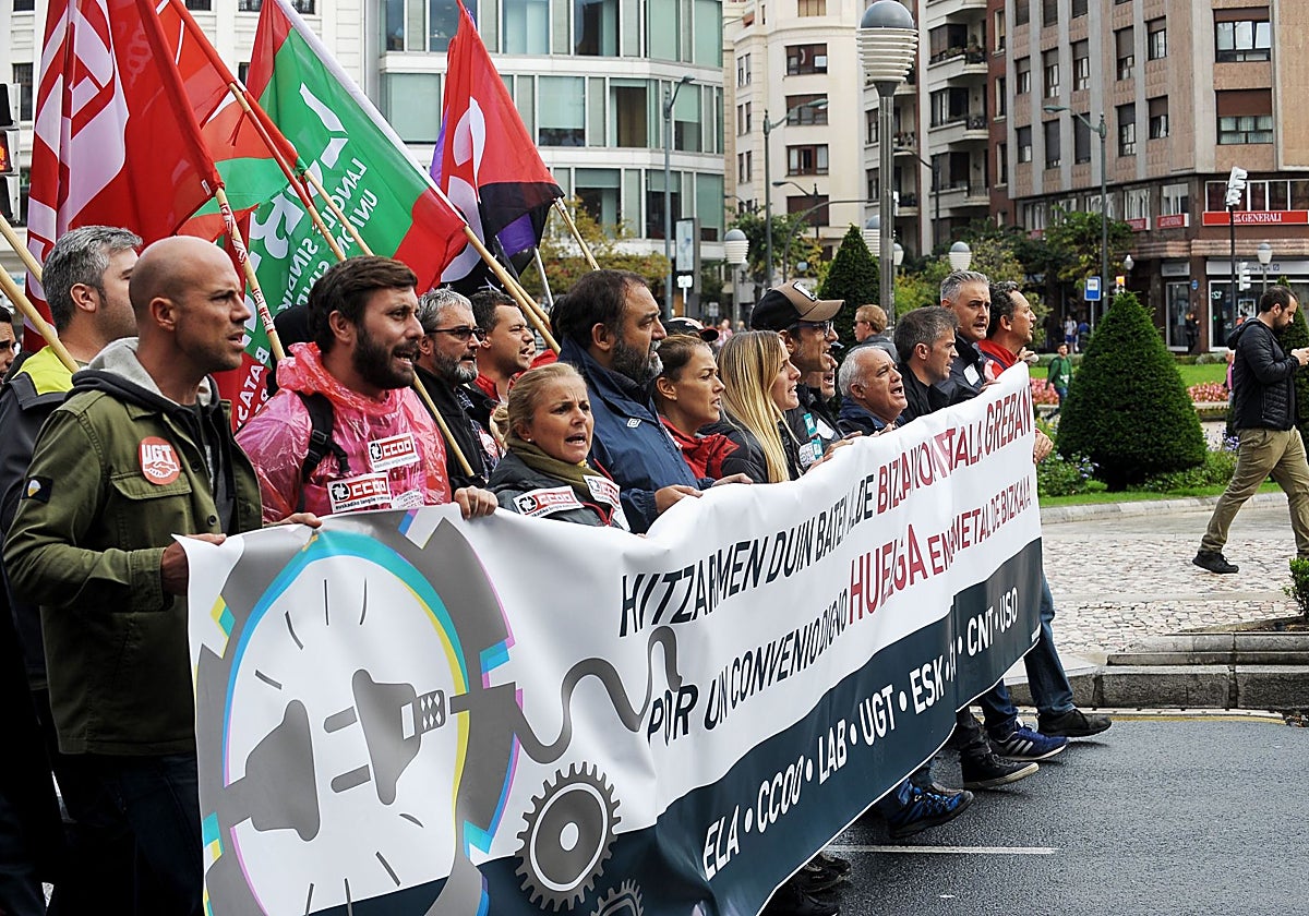 Sindicatos exigen avances urgentes en Bizkaia