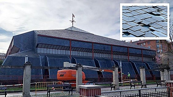 Expertos avisan de que el tejado de la iglesia del 3 de Marzo puede «hundirse»