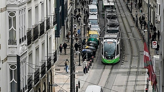 Las obras para integrar mejor el tranvía en General Álava arrancarán el lunes
