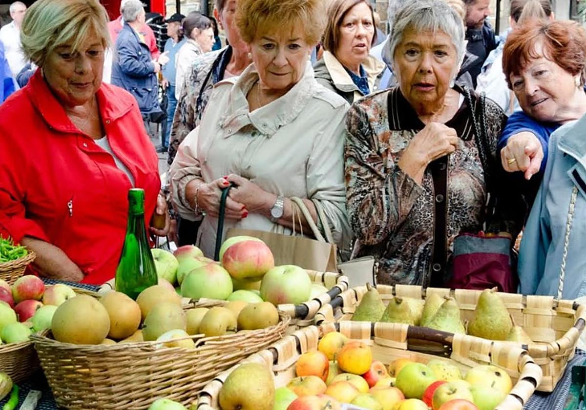 El mercado de San Lorenzo recala en Algorta el 10 de agosto con 60 puestos de venta