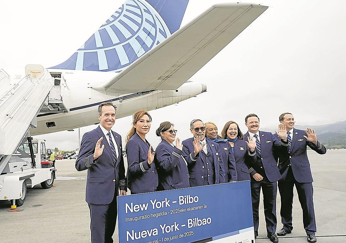 El Gobierno central inyecta 90.000 euros a la ruta entre Bilbao y Nueva York