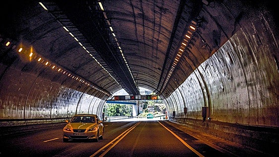 Los túneles de Artxanda han reabierto este martes el tramo Ugasko-Txorierri tras seis meses de obras