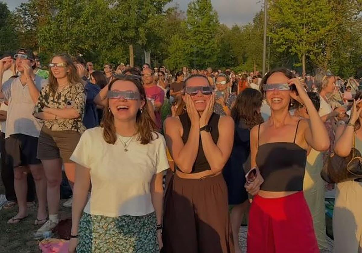 Los mejores vídeos del eclipse