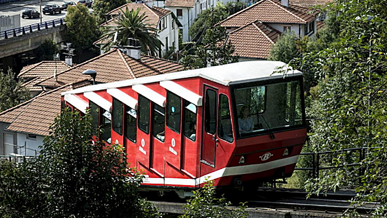 El funicular de Artxanda amplía hasta medianoche su horario por el eclipse