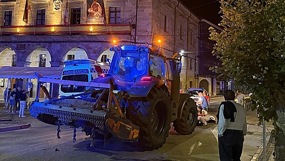El niño vizcaíno atropellado por un tractor en Espinosa continúa muy grave