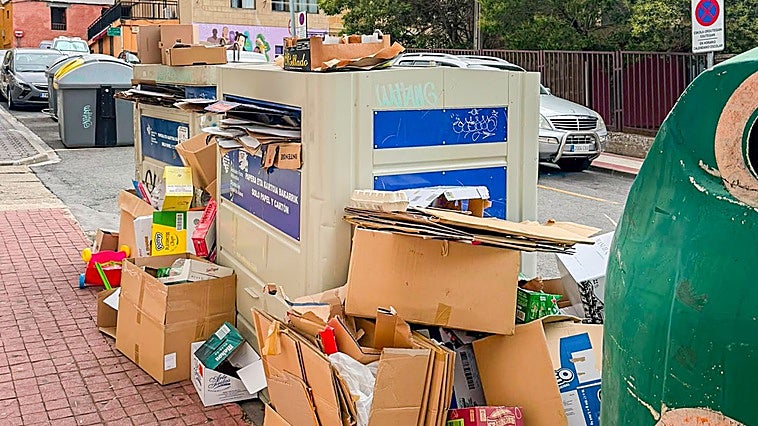 La recogida de papel y cartón se desatasca en el grueso de Álava