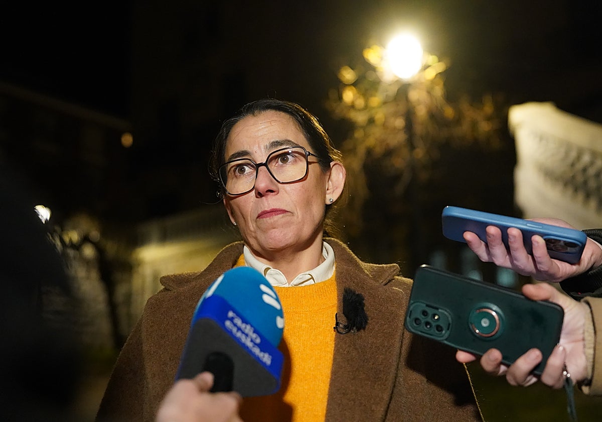 La alcaldesa de Getxo recibe el sobreseimiento del 'caso palacete' con «satisfacción»