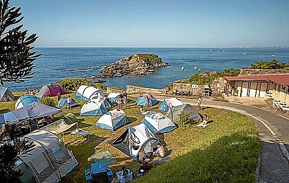 Los campings vascos se pasan a las estrellas