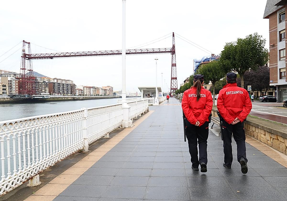 Detenido un hombre con ocho arrestos anteriores por un robo con intimidación en una tienda de Portugalete