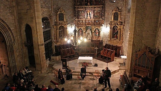 Música medieval para despedir los conciertos de Zenarruza