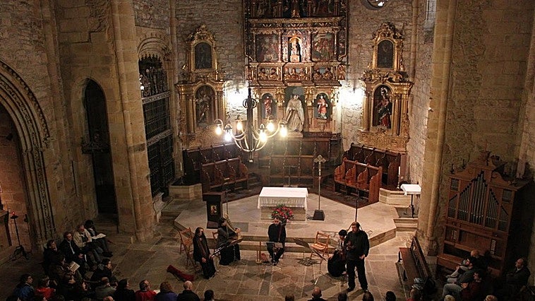 Música medieval para despedir los conciertos de Zenarruza